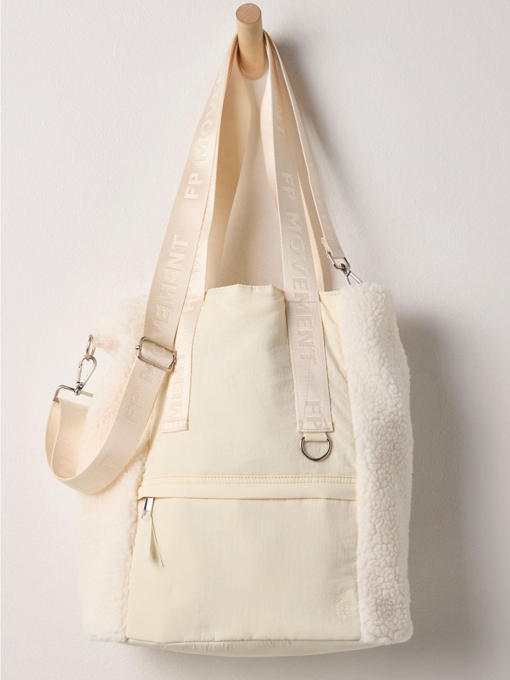 Free People Slopes Sherpa Bucket Bag